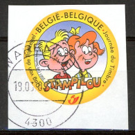 BE   3023   Obl.   ---  Stampilou  --  Sur Fragment  --  Belle Oblitération Waremme - Gebruikt