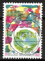 BE   2890   Obl.   ---   Dessin D'enfant  --  Oblitération Centrale Spa - Used Stamps