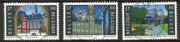 BE   2923 - 2925   Obl.   ---   UNESCO : Patrimoine Mondial  --  Oblitérations Centrales - Used Stamps