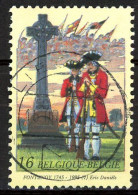 BE   2600  Obl.   ---  Bataille De Fontenoy  --  Oblitération Centrale Liège - Used Stamps