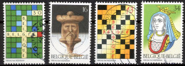 BE   2592 - 2595  Obl.   ---   Jeux Et Loisirs - Used Stamps