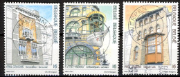 BE   2604 - 2606  Obl.   ---  Pour Le Tourisme : Art Nouveau  --  Oblitérations Centrales - Used Stamps