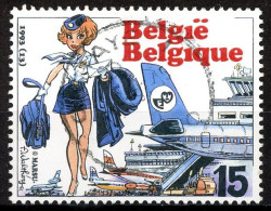 BE   2528   Obl.   ---   Philatélie De La Jerunesse : Natacha  --  Oblitération Centrale - Used Stamps