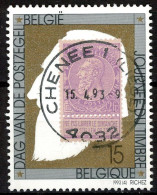 BE   2500   Obl.   ---   Jounée Du Timbre  --  Belle Oblitération Centrale Chênée - Used Stamps