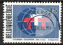 BE   2517   Obl.   ---   Triennale De La Tapisserie à Tournai  --  Oblitération Centrale Fléron - Used Stamps