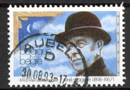 BE   2518   Obl.   ---   René Magritte  --  Oblitération Aubel - Used Stamps