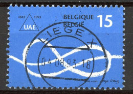 BE   2507   Obl.   ---   Etudiants De L'Université Libre De Bruxelles  --  Oblitération Centrale Liège - Used Stamps