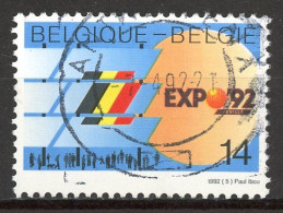 BE   2448   Obl.   ---  Exposition Universelle Séville 92' - Used Stamps