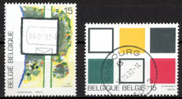 BE   2452 - 2453   Obl.   --- Série Artistique - Used Stamps