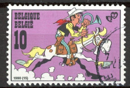BE   2390   Obl.   ---   Philatélie De La Jeunesse : Lucky Luke - Used Stamps