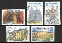 BE   2410 - 2414   Obl.   ---  Pour Le Tourisme - Used Stamps