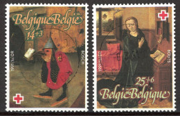 BE   2398 - 2399   Obl.   ---   Croix Rouge : Tableaux  --  Belles Oblitérations Centrales Romsée - Used Stamps