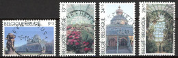 BE   2340 - 2343   Obl.   ---  Solidarité : Serres De Laeken  --  Belles Oblitérations Centrales Beyne-Heusay - Used Stamps