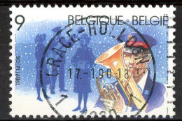BE   2345   Obl.   ---  Noël Et Nouvel An : Armée Du Salut  --  Oblitération Centrale Grace-Hollogne - Used Stamps