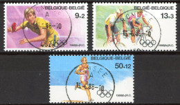 BE   2285 - 2287   Obl.   ---   Jeux Olympique De Séoul  --  Belles Obltéations Centrales Romsée - Used Stamps