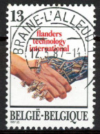 BE   2243   Obl.   ---   Flanders Technology  --  Belle Oblitération Centrale Braine-L'Alleud - Used Stamps