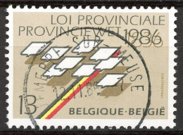 BE   2231   Obl.   ---   Loi Provinciale Et Conseils  --  Belle Oblitération Centrale Jemeppe Sur Meuse - Gebraucht