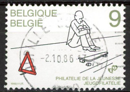 BE   2224   Obl.   ---   Philatélie De La Jeunesse  --  Oblitération Centrale Jupille Sur Meuse - Gebraucht