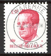 BE   2203   Obl.   ---   Roi Boudouin 1er  --  Belle Oblitération Centrale Waremme - Used Stamps