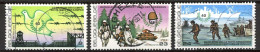BE   2186 - 2188   Obl.   ---   Anniversaire De La Libération  --  Belles Oblitérations - Used Stamps