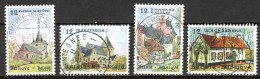 BE   2179 - 2182   Obl.   ---   Pour Le Tourisme  --  Superbes Oblitérations Centrales - Used Stamps