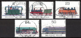 BE   2170 - 2174   Obl.   ---   Transports Publics  --  Belles Oblitérations - Gebruikt