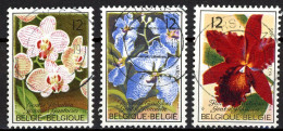 BE   2163 - 2165   Obl.   ---   Floralies Gantoises  --  Belles Oblitérations Centrales - Usados