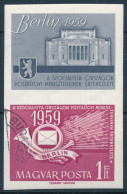 O 1959 A Szocialista Országok Postaügyi Minisztereinek értekezlete (II.) - Berlin Vágott Pár (4.000) - Other & Unclassified