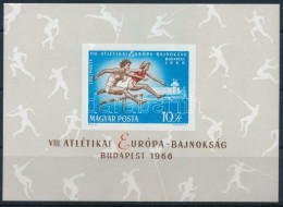 ** 1966 Atlétikai Európa-Bajnokság Vágott Blokk (4.000) - Altri & Non Classificati