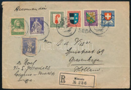 Svájc 1926 Ajánlott Levél Pro Juventute Sorral Hágába - Other & Unclassified