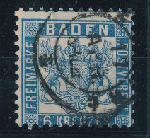 O Német államok - Baden 1862 Mi 14 (Mi EUR 100.-) - Andere & Zonder Classificatie