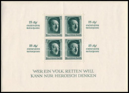 ** Deutsches Reich 1937 Hitler Blokk Mi 9 (Mi EUR 320.-) - Other & Unclassified