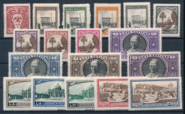 ** Vatikán 1933 Mi 21-38 (Mi EUR 350.-) - Other & Unclassified