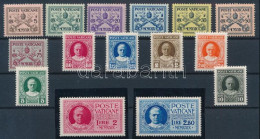 ** Vatikán 1929 Mi 1-15 (Mi EUR 240.-) - Andere & Zonder Classificatie