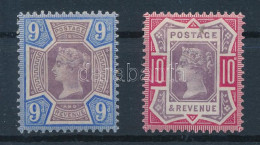 * Nagy-Britannia 1887 Mi 95-96 Szép Hibátlan Darabok (Mi EUR 105.-) - Other & Unclassified