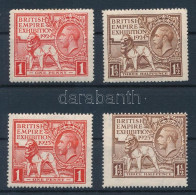 * Nagy-Britannia 1924/1925 Mi 166-167 + 168-169 (Mi EUR 115.-) - Other & Unclassified