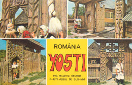 Romania Radio Amateur QSL Post Card Y05TI Y03CD - Amateurfunk