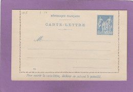 90 CL, PIQUAGE C.CARTE LETTRE NEUVE. - Kartenbriefe