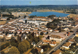 LE MELE SUR SARTHE Vue Panoramique Aerienne Le Lac Le CEG 9(SCAN RECTO VERSO)MA118 - Le Mêle-sur-Sarthe