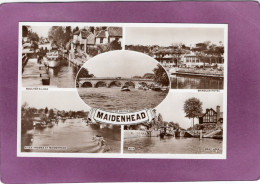 MAIDENHEAD Multiview  Boulter's Lock The Bridge Skindles Hotel River Thames At Maidenhead  Bray Lock - Autres & Non Classés