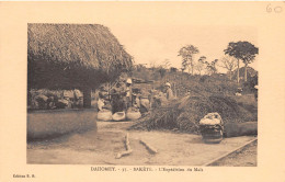  BENIN DAHOMEY SAKETE L Expedition Du Mais 7(scan Recto-verso) MA196 - Benin