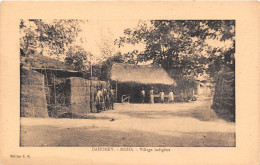  BENIN DAHOMEY DOHA Village Indigene 18(scan Recto-verso) MA196 - Benín