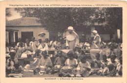 BENIN DAHOMEY L Ouvroir De Cotonou Congregation Des Soeurs De ND Des Apotres Venissieux 33(scan Recto-verso) MA195 - Benin