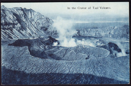 Um 1910 Ungelaufene AK: Crator Of Taal Vulcano - Filippijnen