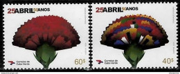 Cape Verde - 25 April - 50 Years - Joint Issue Angola/Cape Verde/Portugal (Mint Stamps) - Date Of Issue: 2024-03-28 - Islas De Cabo Verde