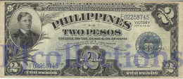 PHILIPPINES 2 PESOS 1944 PICK 95a AXF - Philippinen