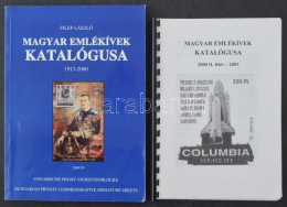 Filep László: Magyar Emlékívek Katalógusa 1913-1998 (Budapest, 1998) + 2000 II. Félév - 2003 Pótkötet - Andere & Zonder Classificatie