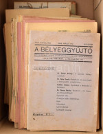 Több, Mint 100 Db A Bélyeggyűjtő Folyóirat Az 1920-1950 Közötti Időszakból, Javarészt Különbözőek, Dobozban - Sonstige & Ohne Zuordnung