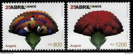 Angola - 25 April - 50 Years - Joint Issue Angola/Cape Verde/Portugal (Mint Stamps) - Date Of Issue: 2024-03-28 - Angola