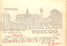 Romania Radio Amateur QSL Post Card Y05CQC Y03CD - Amateurfunk